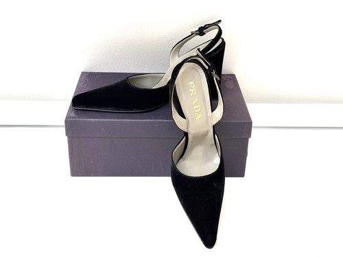 Original prada slingback pumps - slingback,
