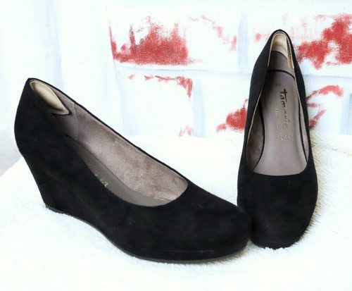 Schwarze tamaris echtleder - tamaris,