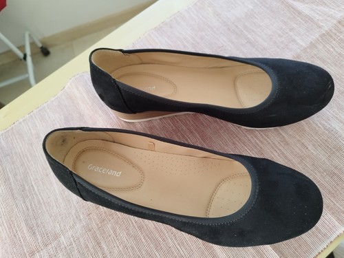 Keilpumps graceland schwarz - keilpumps,