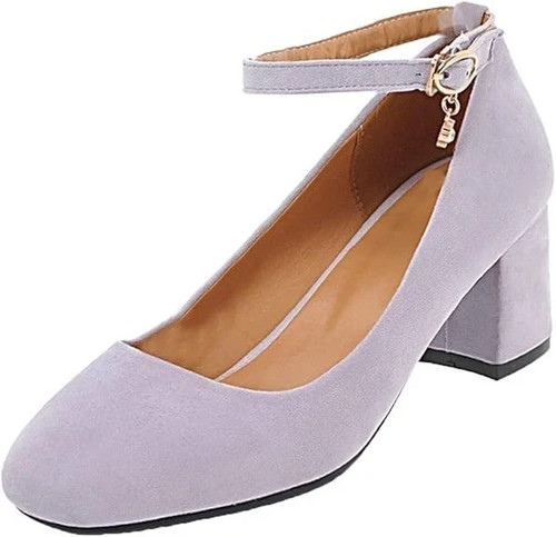 Damen chunky heels pumps mit - chunky,