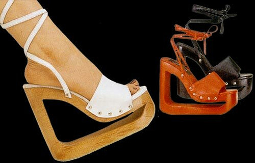High heels mit echter - heels,